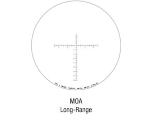 Trijicon Tenmile Rifle Scope 34mm Tube 4.5-30x 56mm Illuminated Red/Green Long Range Reticle Exposed Elevation with Return to Zero Turret Matte For Sale