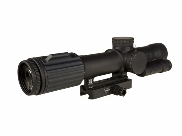 Trijicon VCOG Rifle Scope 30mm Tube 1-8x 28mm First Focal Illuminated Red Crosshair Reticle Q-LOC Mount Matte For Sale