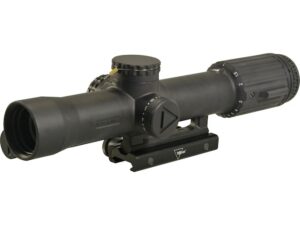 Trijicon VCOG Rifle Scope 30mm Tube 1-8x 28mm First Focal Illuminated Segmented Circle Cross-Dot MRAD Reticle with Integral TA51 Flattop Mount Matte For Sale