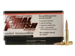 Tubb Final Finish Bore Lapping Ammunition 223 Remington Box of 20 For Sale