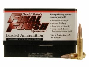 Tubb Final Finish Bore Lapping Ammunition 308 Winchester Box of 20 For Sale