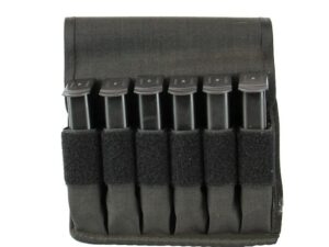 Tuff Products 6-Inline Belt/MOLLE Magazine Pouch Double Stack Pistol Nylon For Sale