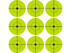 U.S. Ballistics Targets 2″ Fluorescent Lime Green Package of 252 For Sale