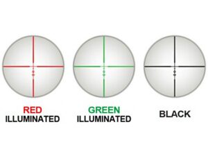 UTG Pistol Scope 2-7x 32mm Illuminated PDC Reticle with UTG Accushot Rings Matte For Sale