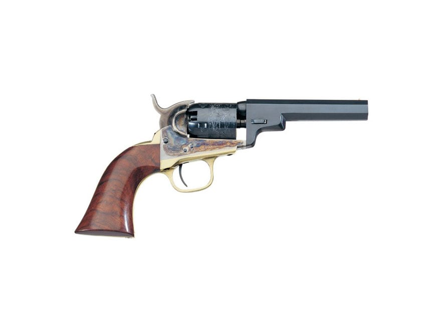 Uberti 1849 Wells Fargo Black Powder Revolver 31 Caliber 4″ Barrel Steel Frame Blue For Sale