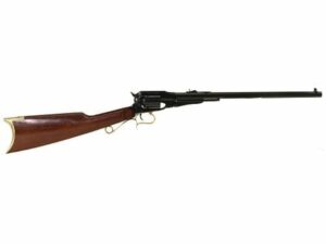 Uberti 1858 Remington Black Powder Revolving Carbine 44 Caliber 18″ Barrel Steel Frame Blue For Sale
