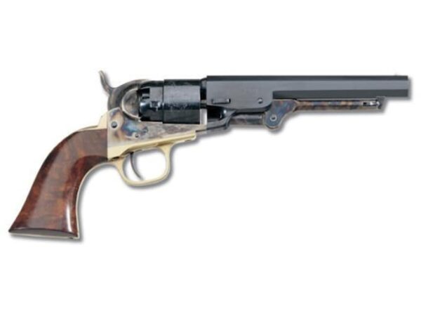 Uberti 1862 Pocket Navy Black Powder Revolver 36 Caliber 6.5″ Barrel Steel Frame Blue For Sale