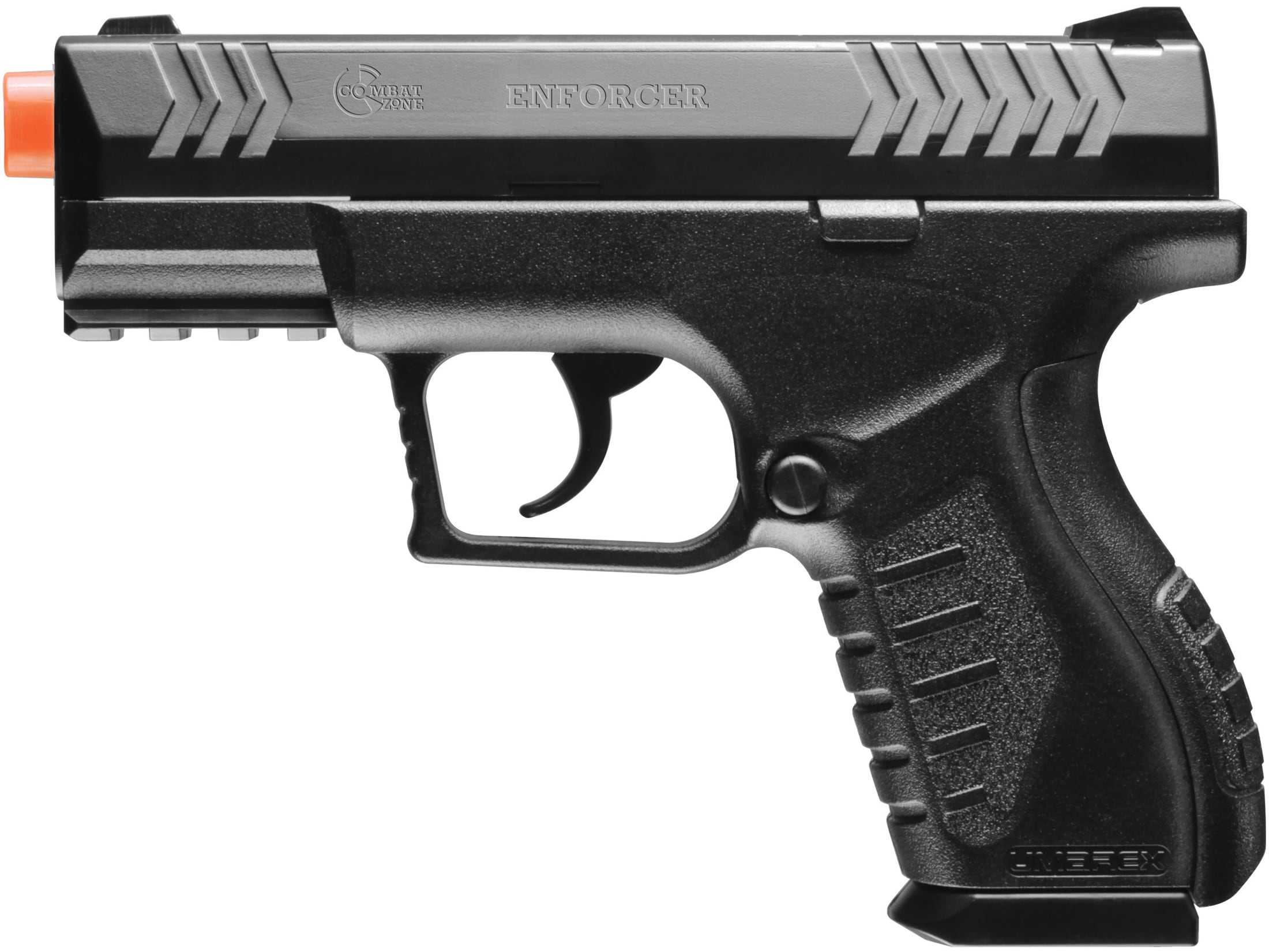 Umarex Combat Zone Enforcer Airsoft Pistol 6mm BB CO2 Powered Semi-Automatic Black For Sale