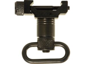 Uncle Mike’s Picatinny Swivel Attachment Push Button with 1″ Swivel Steel Black For Sale
