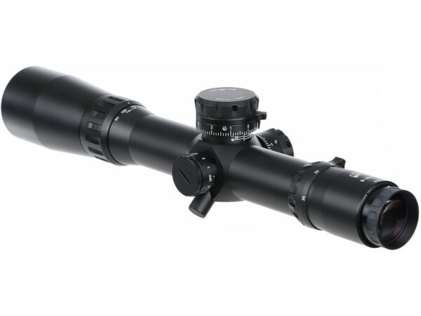 Valdada IOR Patriot Rifle Scope 40mm Tube 9-36x 56mm Mid Tube focus 1/10 Adjustments First Focal Illuminated Xtreme X1 Mil Reticle with Medium TAC HD 40mm Rings Matte For Sale