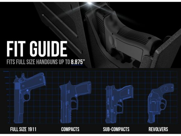 Vaultek Slider Series NSL20i Biometric Pistol Safe Black For Sale