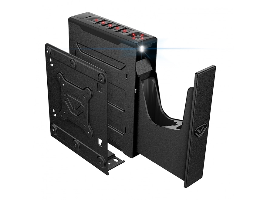 Vaultek Slider Series SR20 Biometric Pistol Safe with Bluetooth Steel Black For Sale