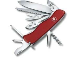 Victorinox Swiss Army Hercules Folding Pocket Knife Stainless Steel Blade Polymer Handle Red For Sale