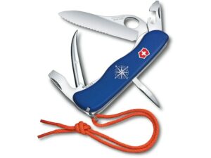 Victorinox Swiss Army Skipper Pro Folding Pocket Knife Stainless Steel Blade Polymer Handle Blue For Sale