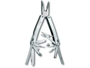 Victorinox Swiss Army SwissTool Spirit X Multi-Tool Stainless Steel with Nylon Pouch For Sale