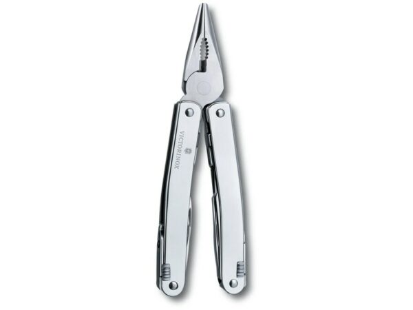 Victorinox Swiss Army SwissTool Spirit X Multi-Tool Stainless Steel with Nylon Pouch For Sale