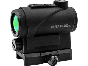 Viridian GDO 20 Green Dot Sight 1x 20 3 MOA Green Dot with Mount Matte For Sale