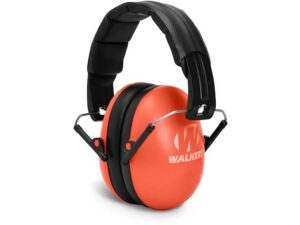 Walker’s Low Profile Youth and Women’s Passive Folding Earmuffs (NRR 23dB) Coral For Sale