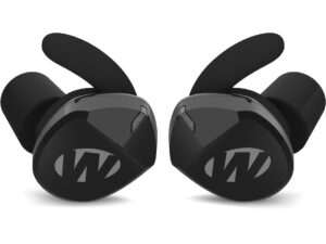 Walker’s Silencer 2.0 Bluetooth Rechargeable Electronic Ear Plugs (NRR 24dB) Black Pair For Sale