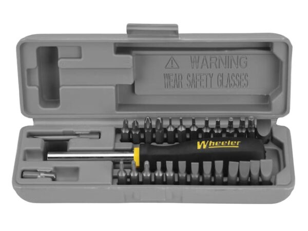 Wheeler 28-Piece Space-Saver Gunsmithing Screwdriver Set For Sale