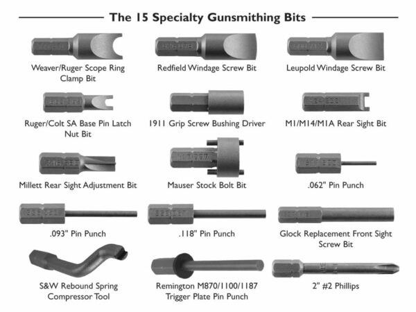 Wheeler 89-Piece Professional-Plus Gunsmithing Screwdriver Set For Sale