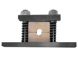 Wheeler Barrel Vise with 3 Wood Bushings For Sale