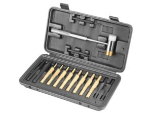 Wheeler Hammer and Punch Set with Hard Plastic Case For Sale