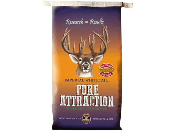 Whitetail Institute Pure Attraction Food Plot Mix 26 lbs For Sale