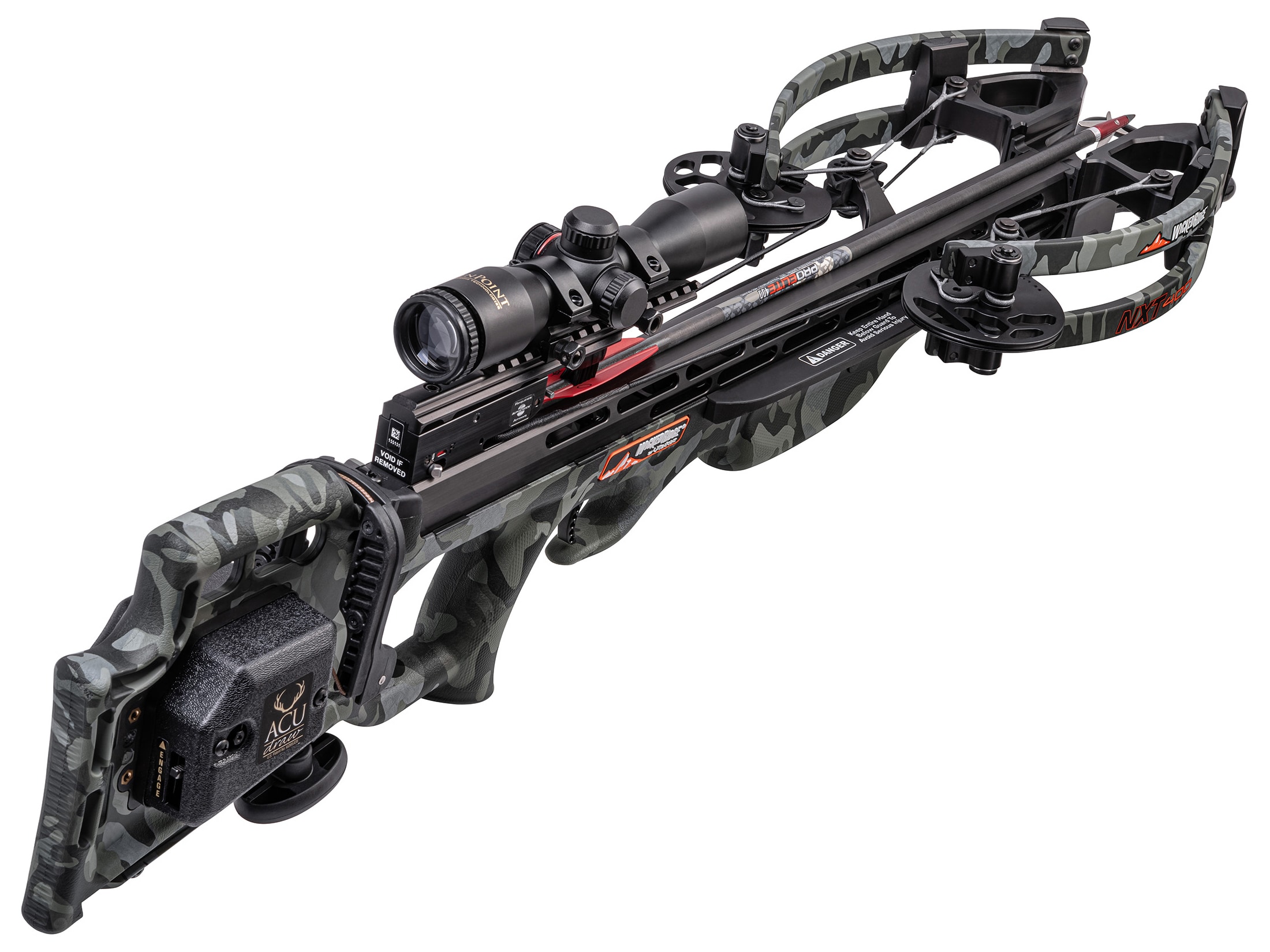 Wicked Ridge NXT 400 ACUdraw Pro-View Scope Crossbow Package For Sale
