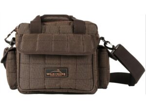 Wild Hare Premium Sporting Clays Range Bag Nylon Hedgetweed Brown For Sale