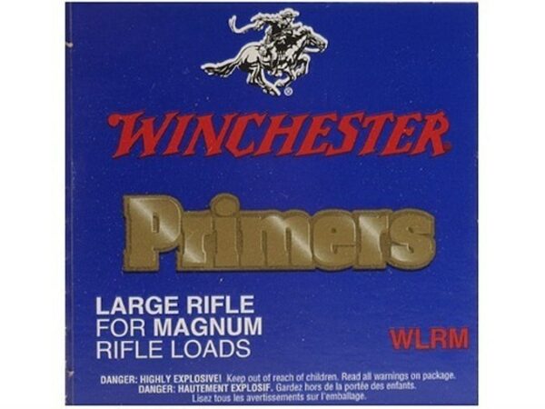 Winchester Large Rifle Magnum Primers #8-1/2M Box of 1000 (10 Trays of 100) For Sale