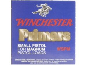 Winchester Small Pistol Magnum Primers #1-1/2M Box of 1000 (10 Trays of 100) For Sale
