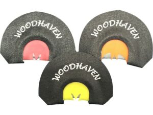Woodhaven Black Death Diaphragm Turkey Call Pack of 3 For Sale