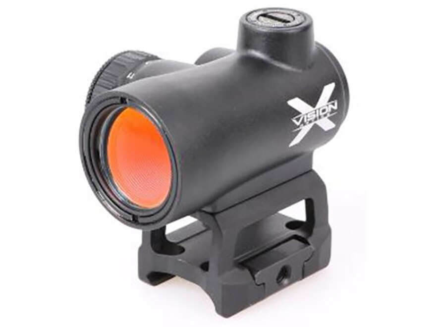 X-Vision Optics Zone Red Dot 1x 2 MOA Dot with Picatinny-Style Mount Matte For Sale