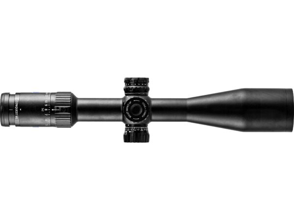 Zeiss Conquest V4 Rifle Scope 30mm Tube 6-24x 50mm Adjustable Elevation/Windage Turret with Ballistic Stop Side Focus Illuminated ZBi #68 Reticle Matte For Sale