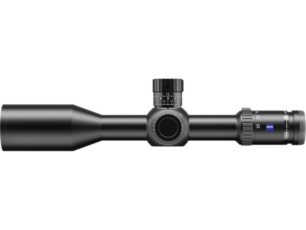 Zeiss LRP S5 Rifle Scope 34mm Tube 5-25x 56mm Side Focus Extended Turret with Ballistic Stop Illuminated ZF-MRi Reticle Matte For Sale