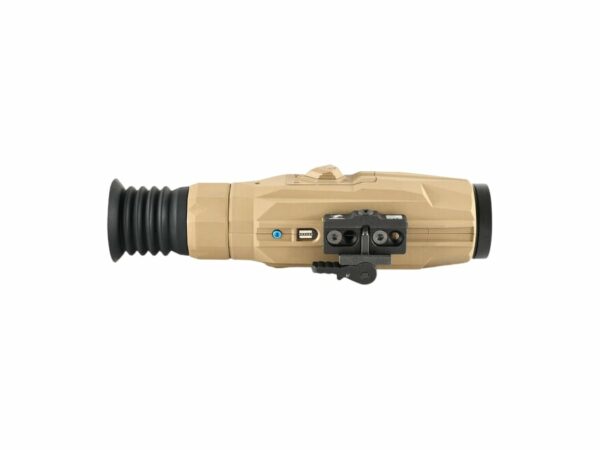 iRayUSA RICO ALPHA Thermal Rifle Scope 3x 50mm 640×480 Resolution Weaver-Style Mount Tan For Sale